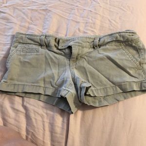 American Eagle stretch 00 khaki shorts